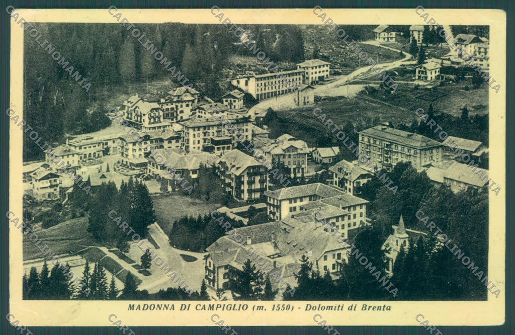 Trento Pinzolo Madonna di Campiglio ABRASA FORI cartolina ZC5397 – fronte