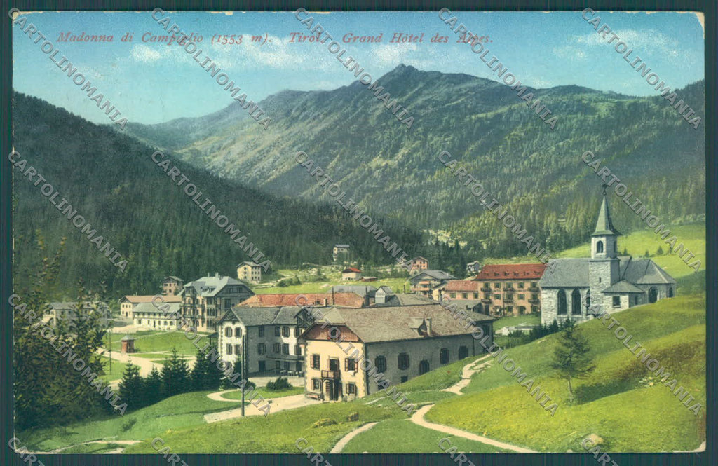 Trento Pinzolo Madonna di Campiglio cartolina ZC5417 – fronte