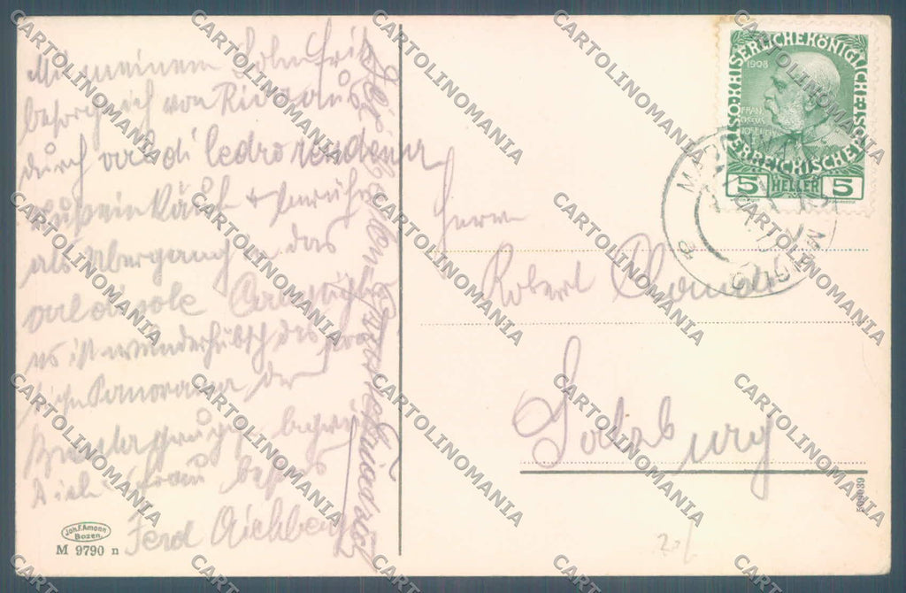 Trento Pinzolo Madonna di Campiglio cartolina ZC5417 – retro