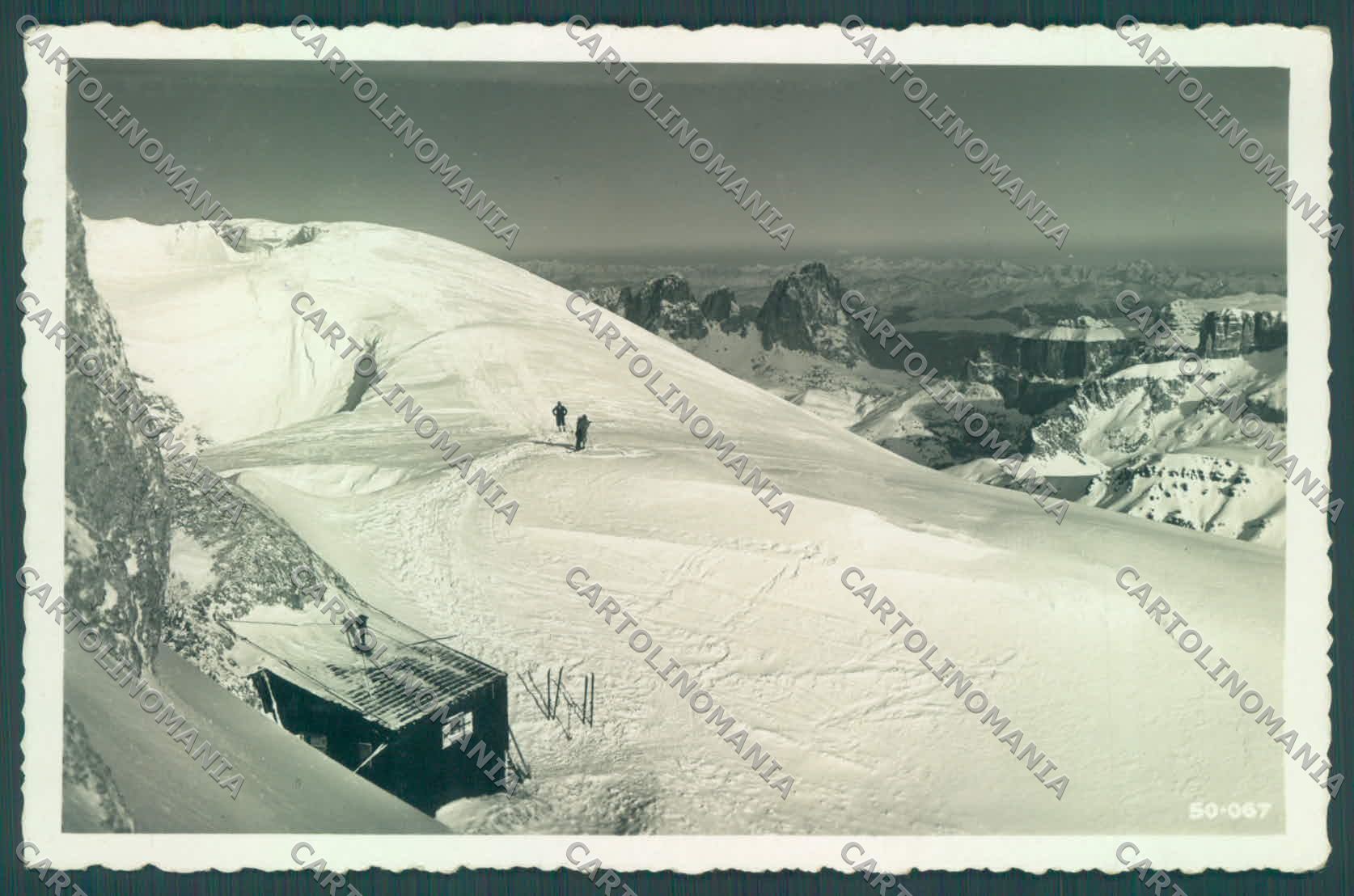 Trento Capanna Marmolada Sassolungo Sella Sci Cai cartolina ZC5425 – fronte