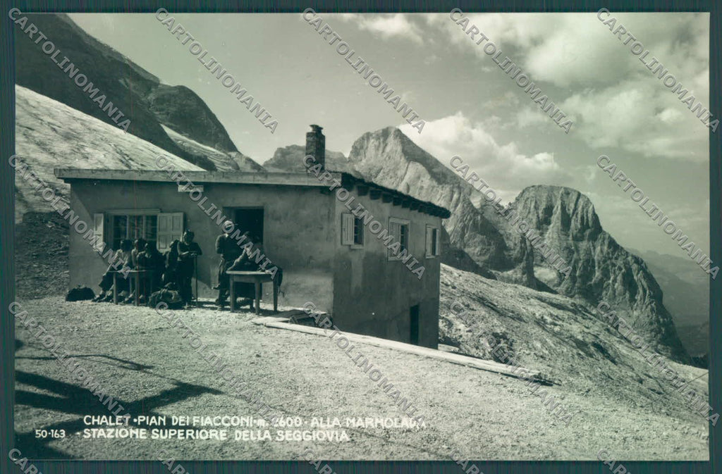 Trento Marmolada Pian dei Fiacconi Alpinismo Foto cartolina ZC5438 – fronte