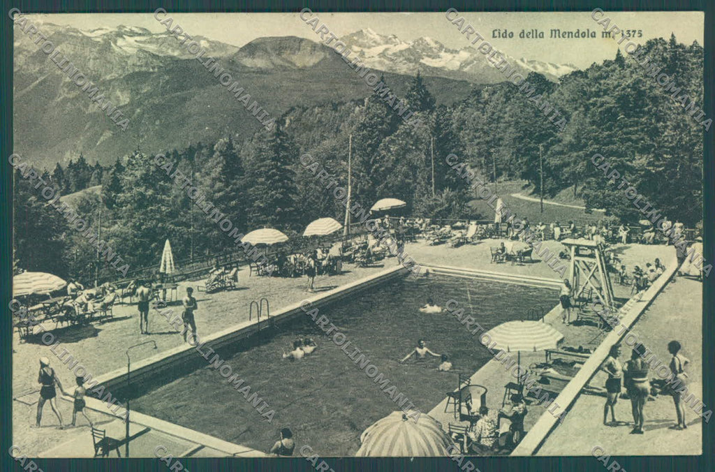 Trento Mendola Passo di Piscina cartolina ZC5445 – fronte