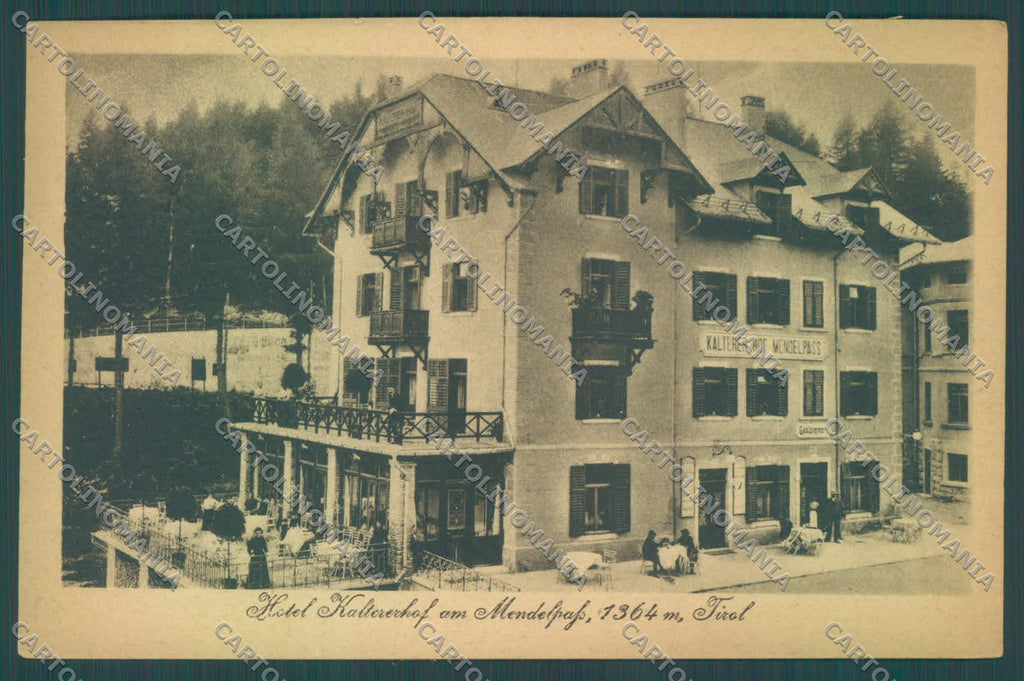 Trento Mendola Passo di cartolina ZC5450 – fronte