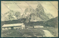 Trento Passo Rolle Malga di Vezzana Cimon della Pala ABRASA cartolina ZC5466 – fronte