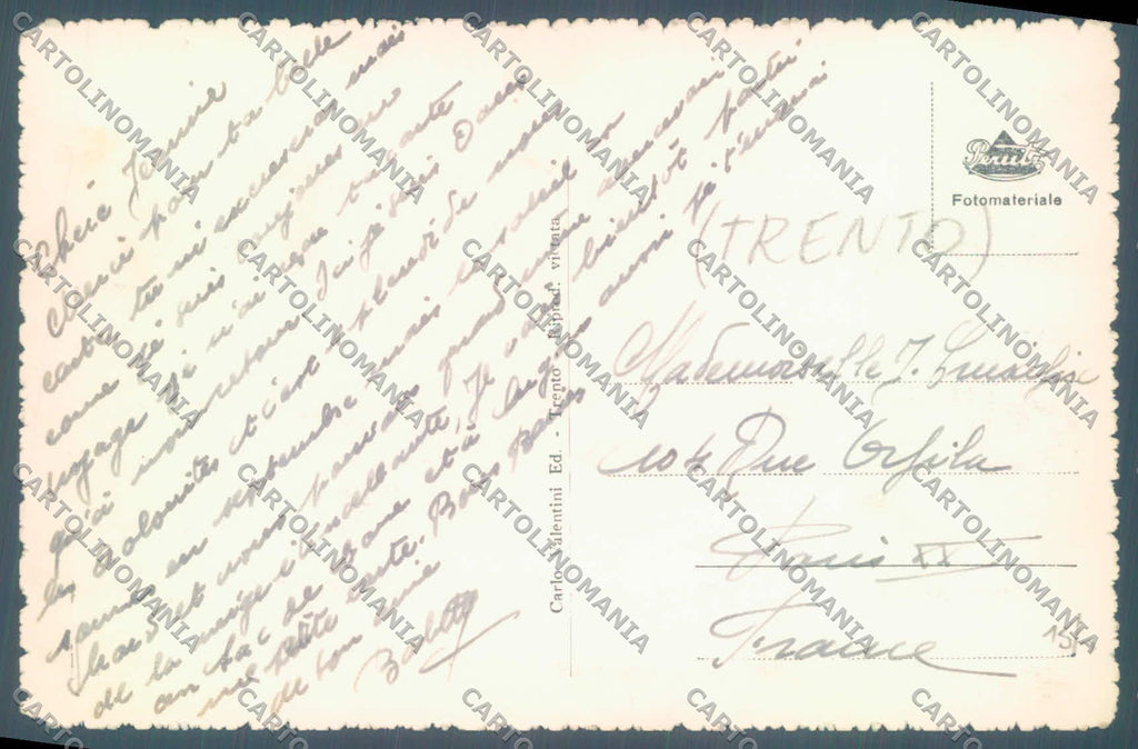 Trento Peio Cogolo Foto cartolina ZC5468 – retro