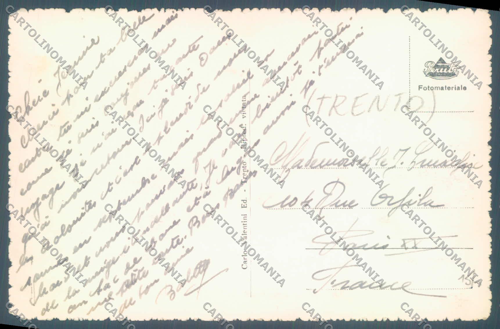 Trento Peio Cogolo Foto cartolina ZC5468 – retro