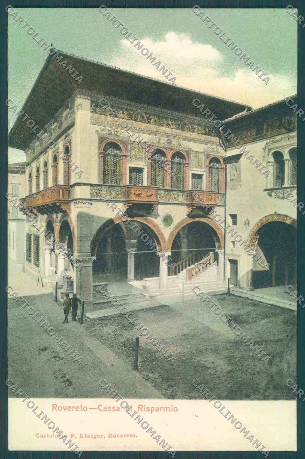Trento Rovereto Banca cartolina ZC5479 – fronte