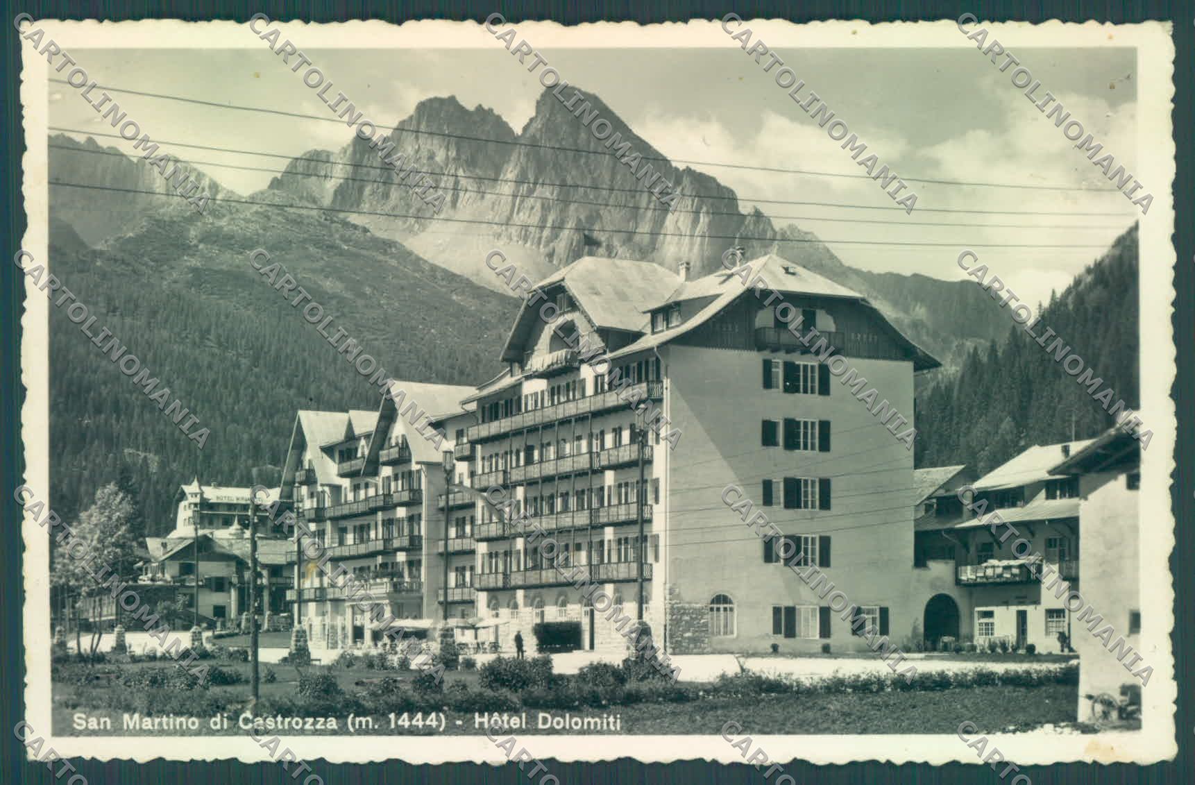 Trento San Martino di Castrozza Hotel Dolomiti ABRASA Foto cartolina ZC5484 – fronte