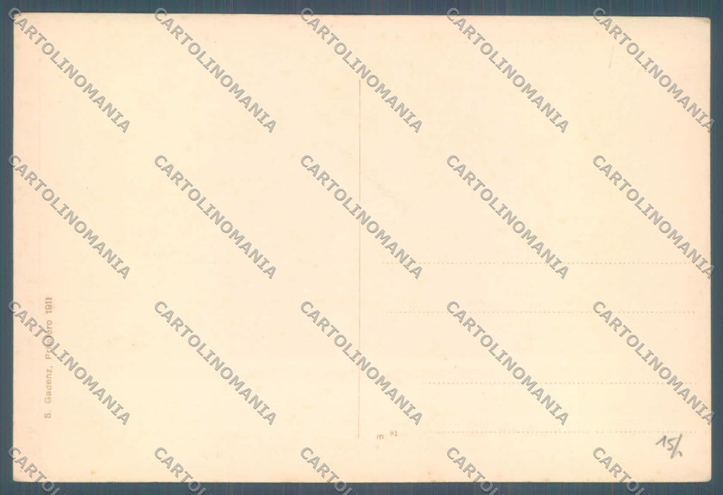Trento San Martino di Castrozza Rosetta cartolina ZC5487 – retro