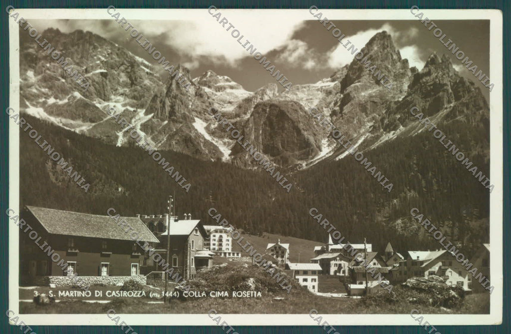 Trento San Martino di Castrozza Rosetta Foto cartolina ZC5501 – fronte