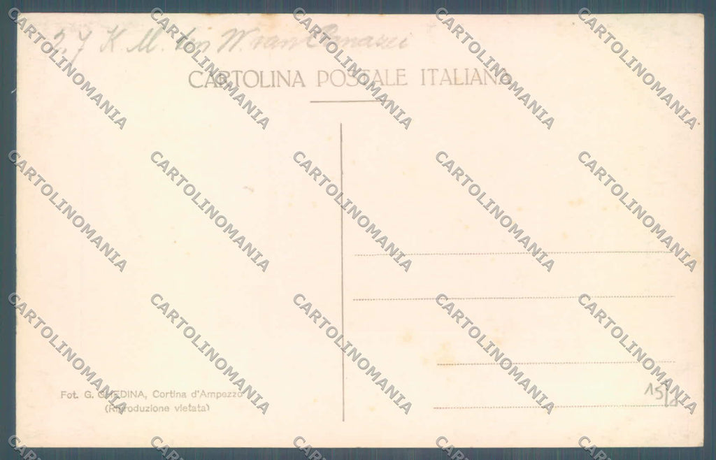 Trento Campitello di Fassa Sassolungo Foto cartolina ZC5546 – retro