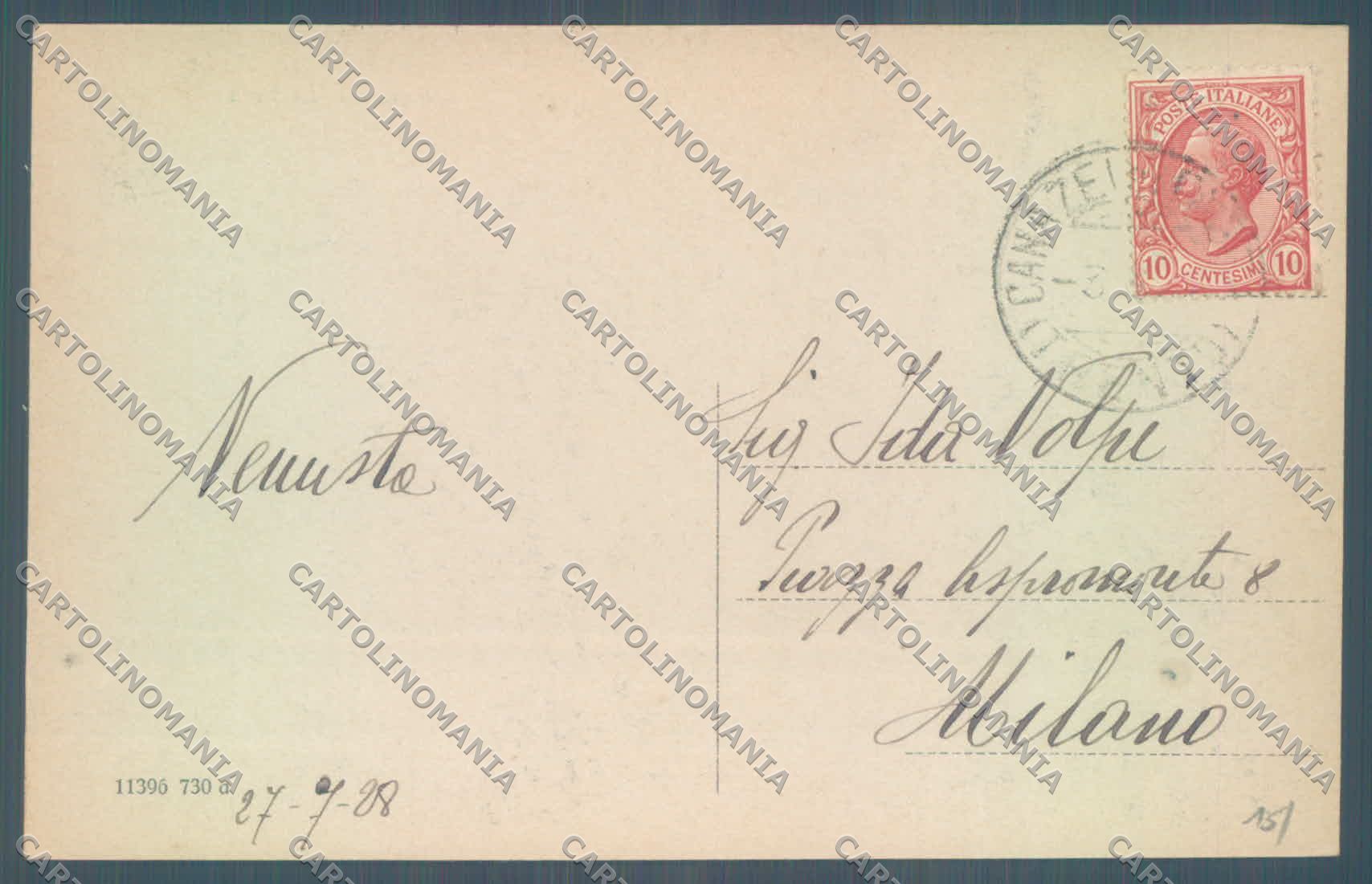 Trento Canazei cartolina ZC5565 – retro