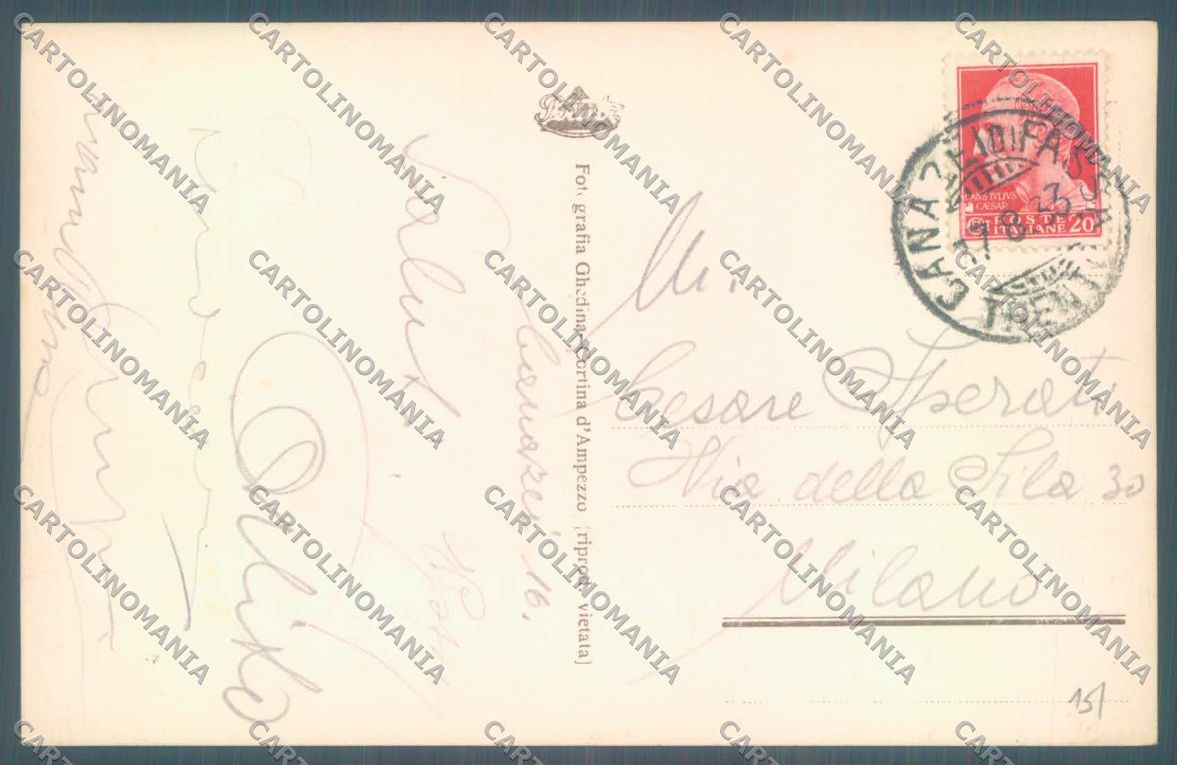 Trento Canazei Vernel Foto cartolina ZC5580 – retro