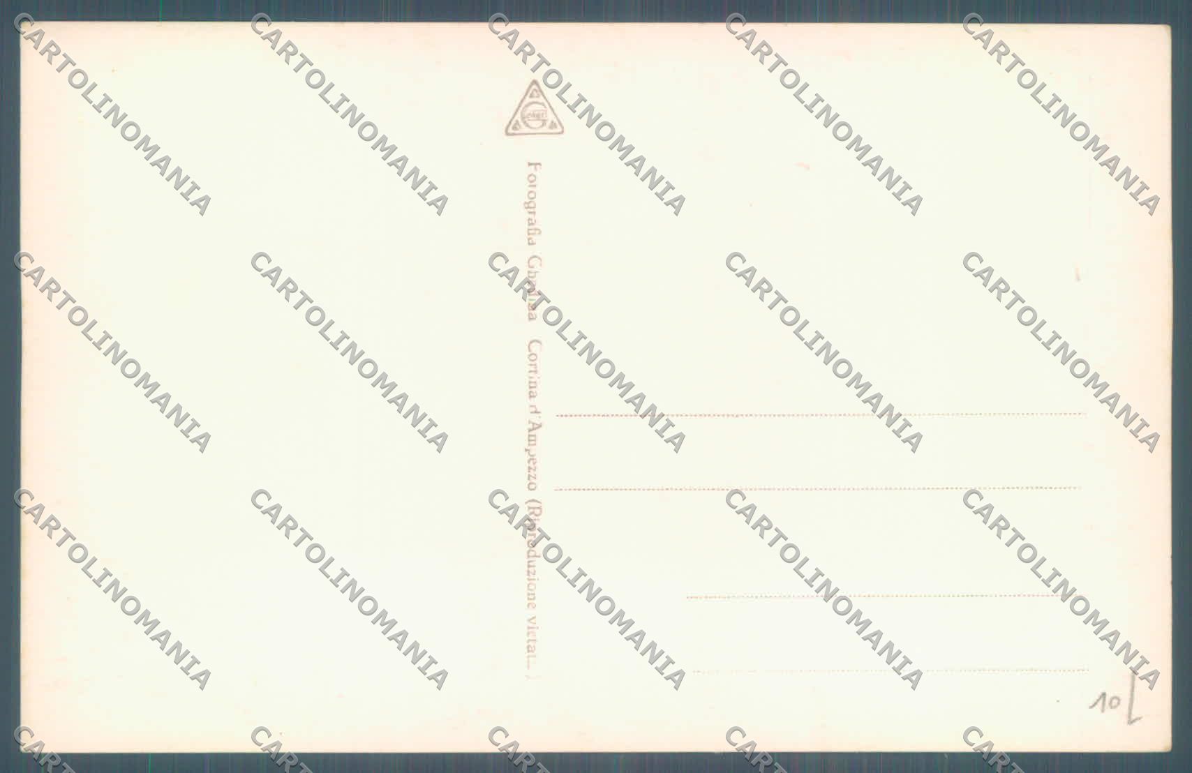 Trento Vigo di Fassa Latemar Foto cartolina ZC5585 – retro