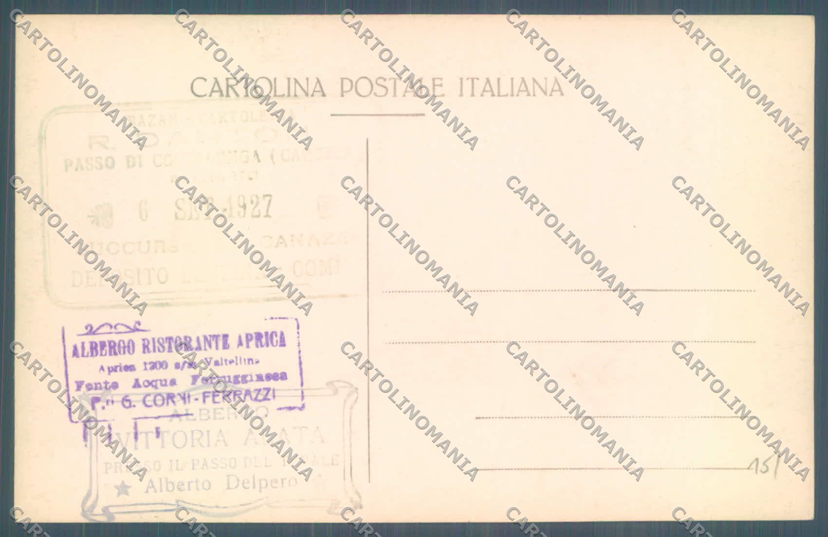 Trento Vigo di Fassa Foto cartolina ZC5597 – retro