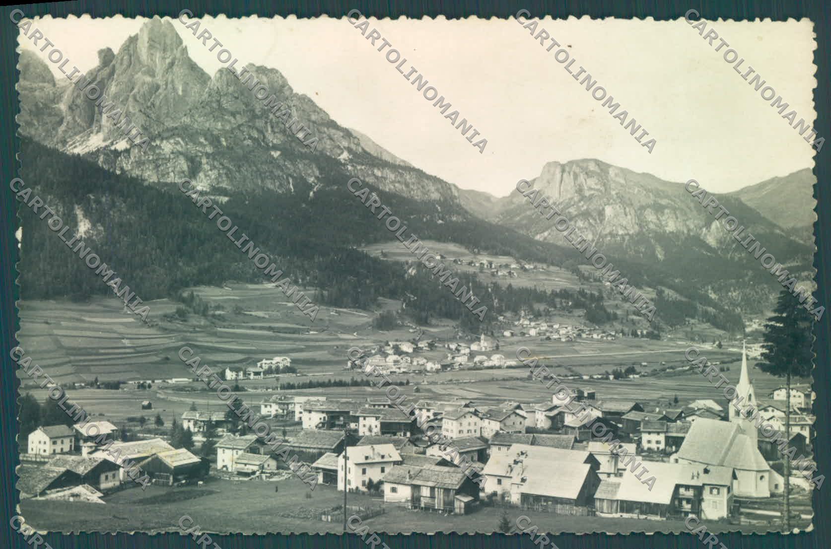 Trento Val di Fassa Pozza di Pera di Fassa Dirupi Larsec Foto cartolina ZC5634 – fronte