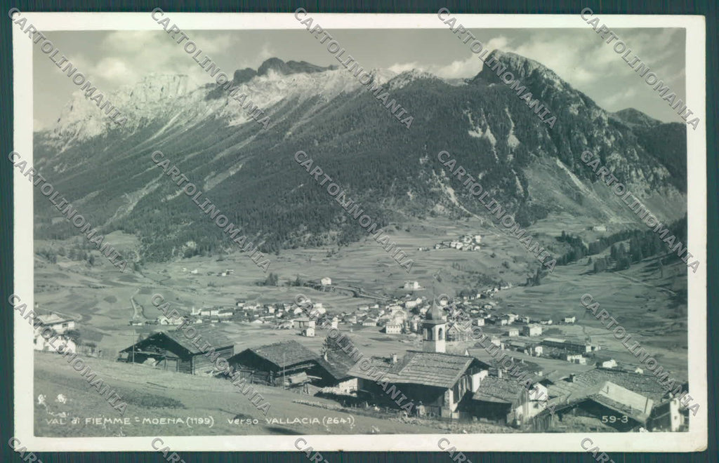 Trento Moena Val di Fassa Vallaccia Foto cartolina ZC5659 – fronte