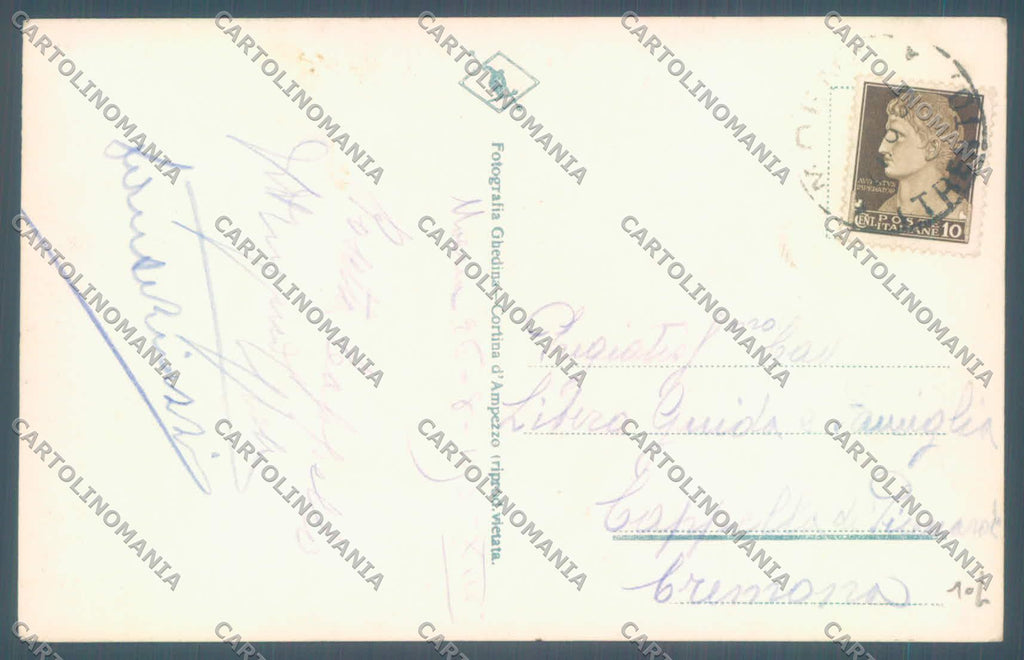 Trento Moena Val di Fassa Vallaccia Foto cartolina ZC5659 – retro