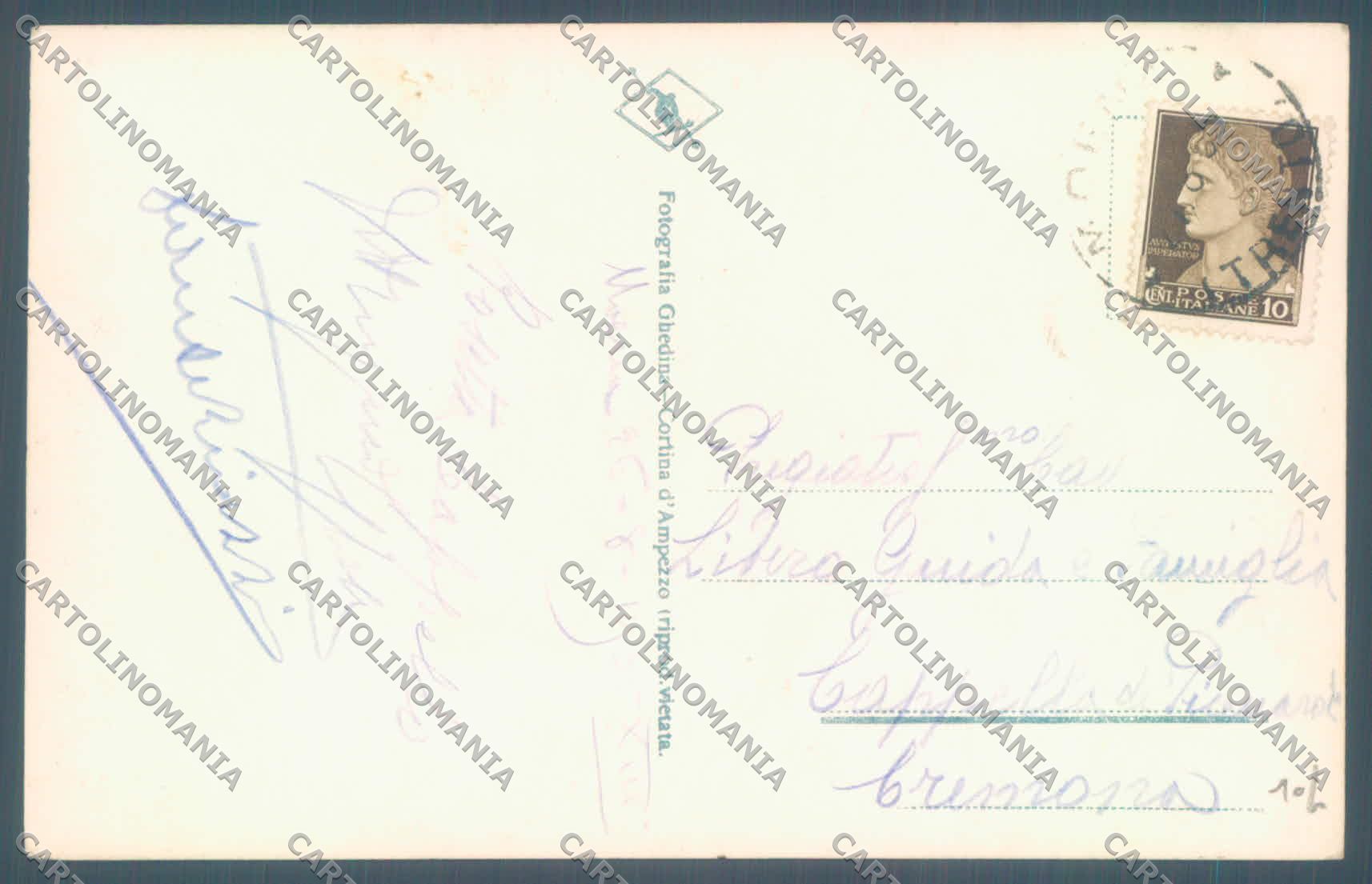 Trento Moena Val di Fassa Vallaccia Foto cartolina ZC5659 – retro