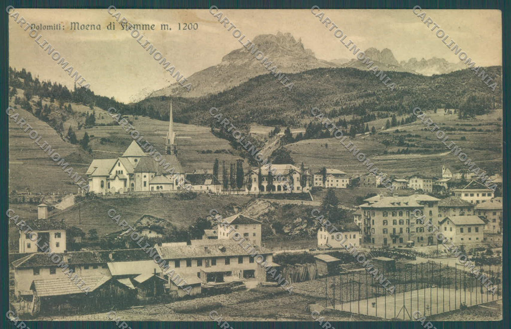 Trento Moena Val di Fiemme Tennis cartolina ZC5672 – fronte