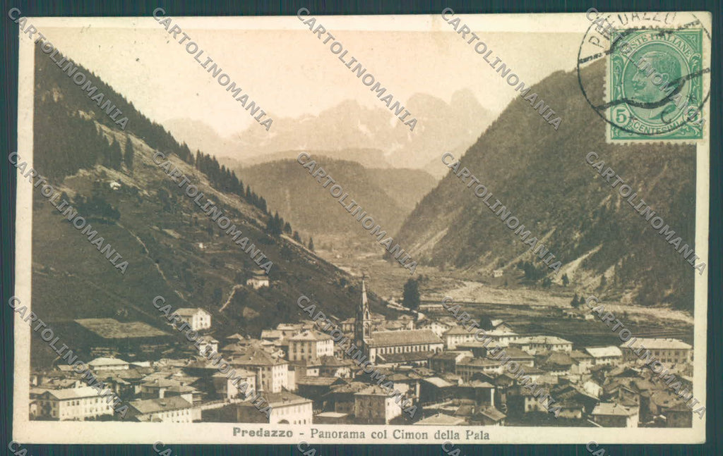 Trento Predazzo Cimon della Pala cartolina ZC5688 – fronte