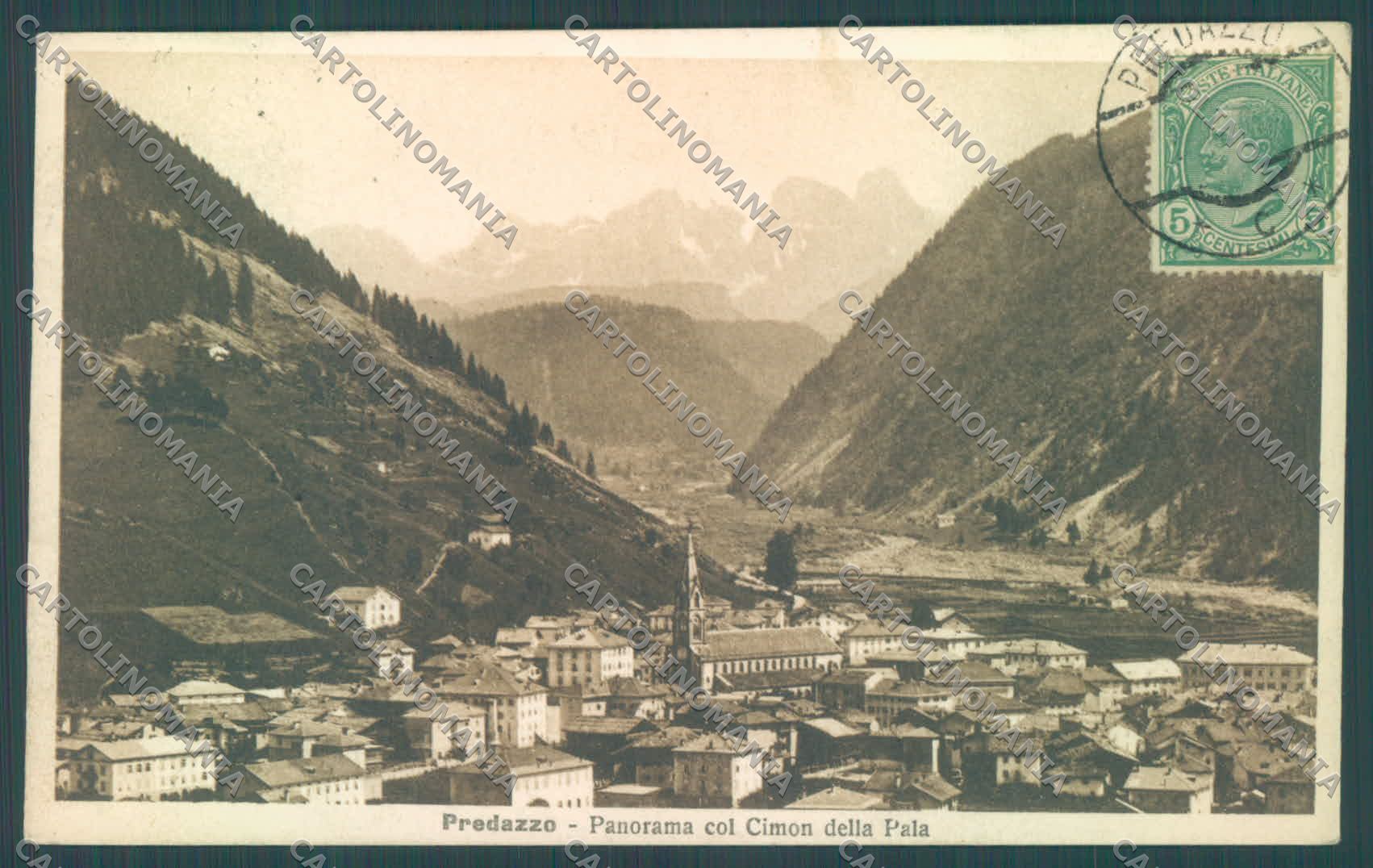 Trento Predazzo Cimon della Pala cartolina ZC5688 – fronte