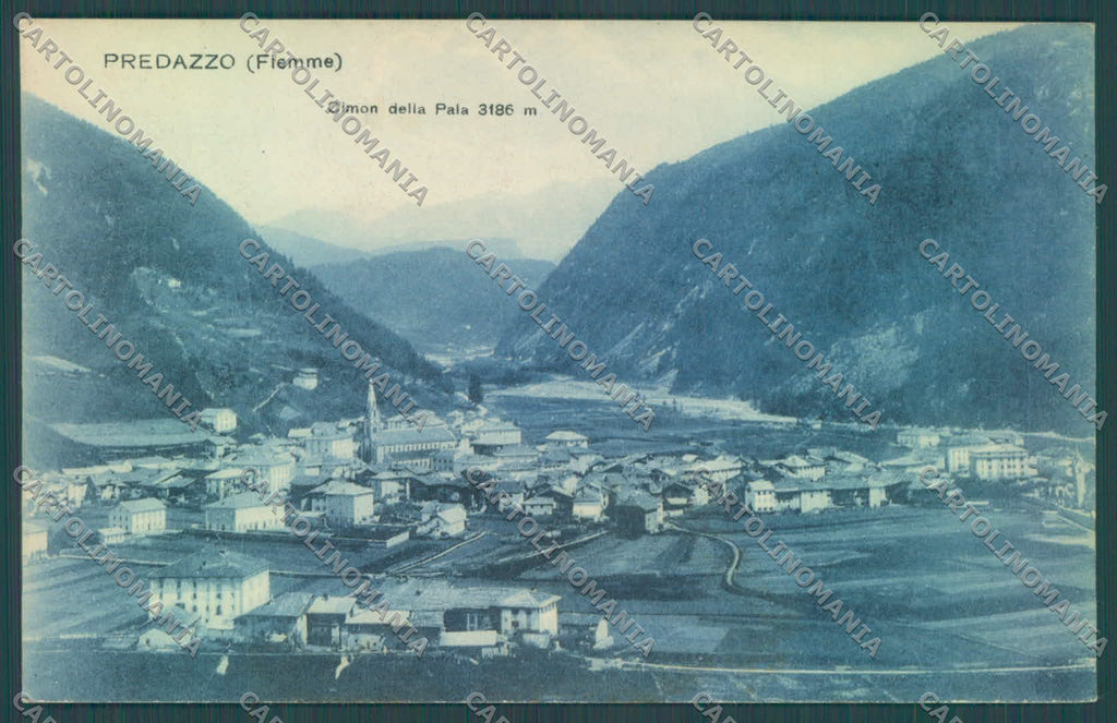 Trento Predazzo Val di Fiemme Cimon della Pala cartolina ZC5692 – fronte