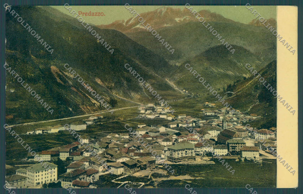 Trento Predazzo cartolina ZC5694 – fronte