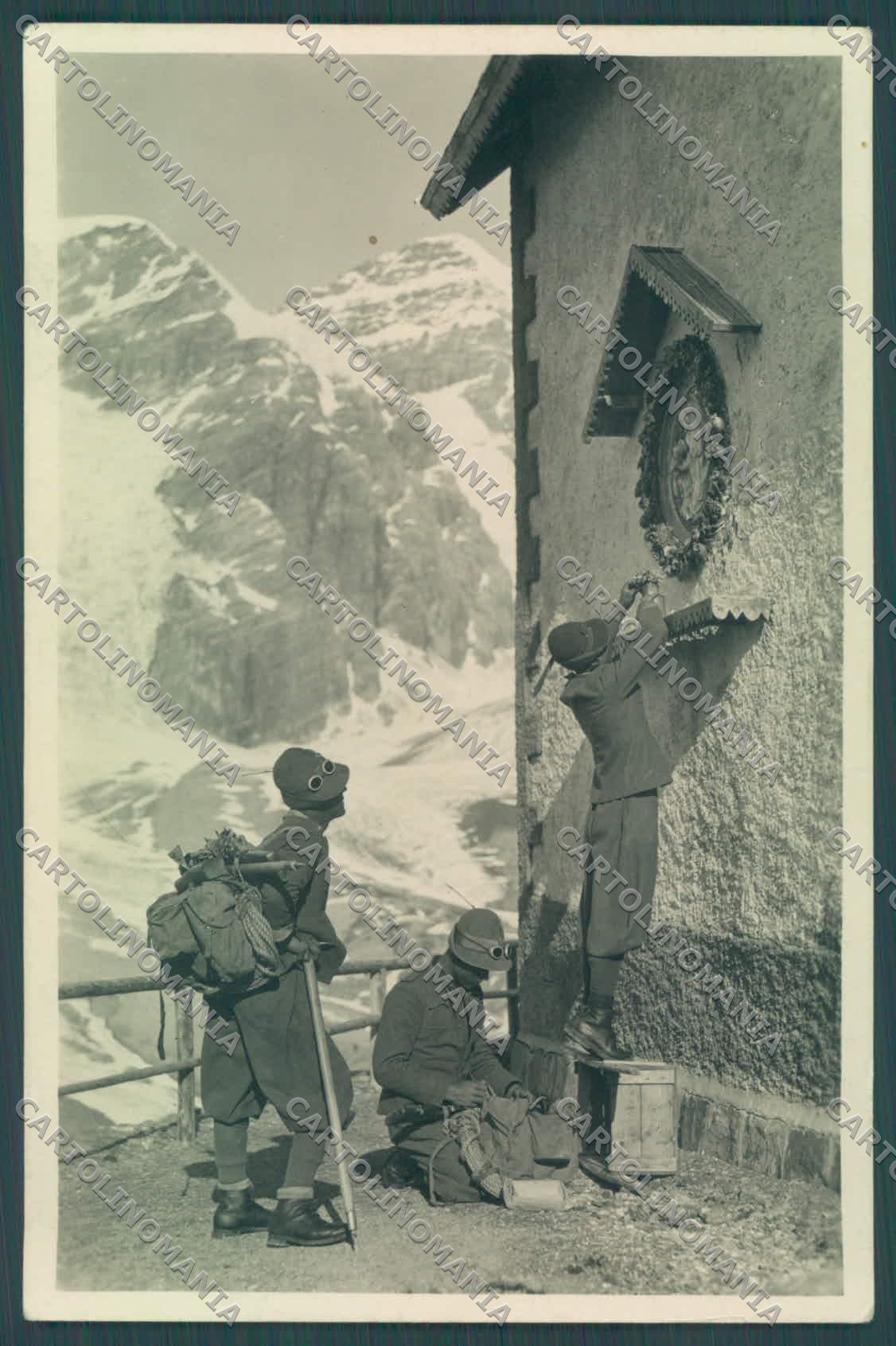 Trento Cavalese Alpini Foto cartolina ZC5706 – fronte