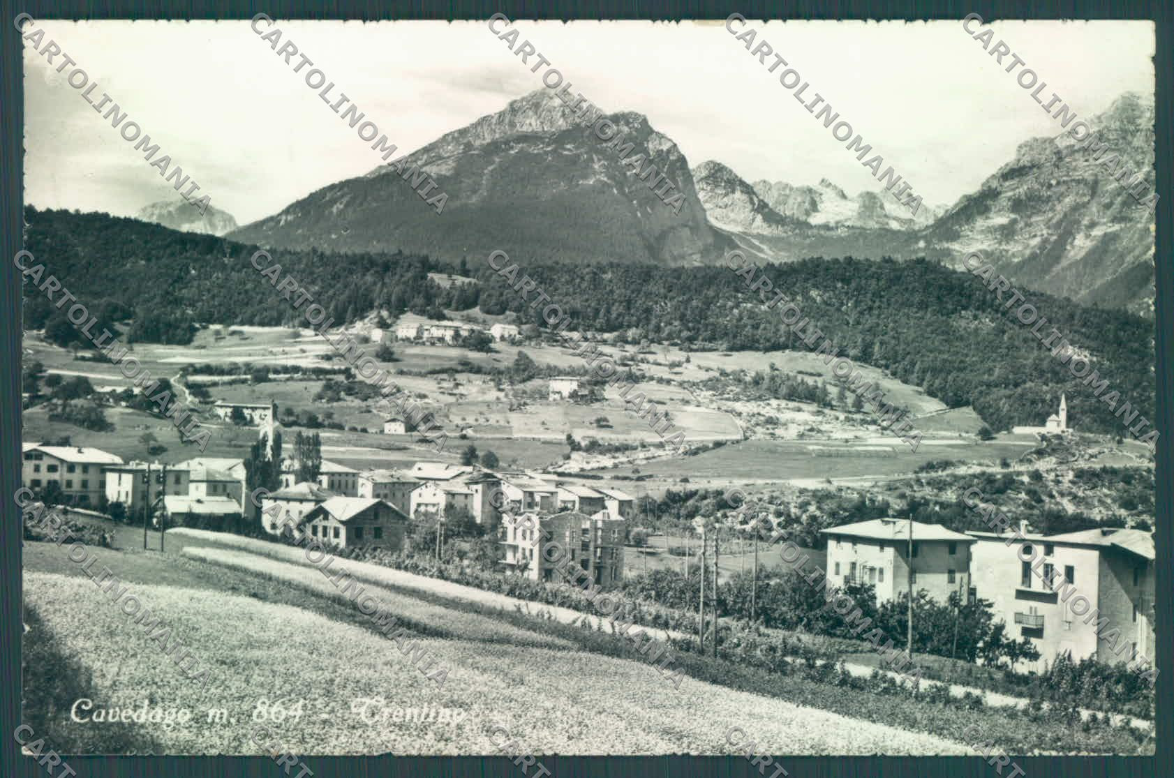 Trento Cavedago Foto cartolina ZC5707 – fronte