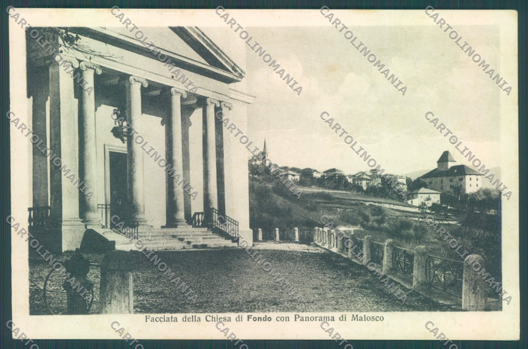 Trento Fondo Malosco cartolina ZC5721 – fronte