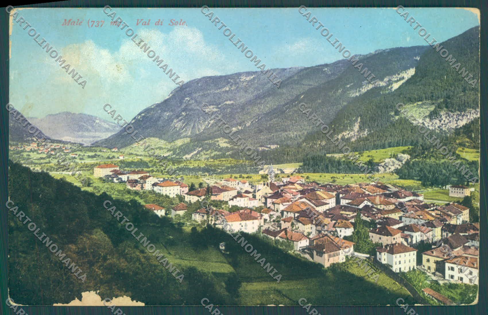 Trento Malè ABRASA cartolina ZC5723 – fronte