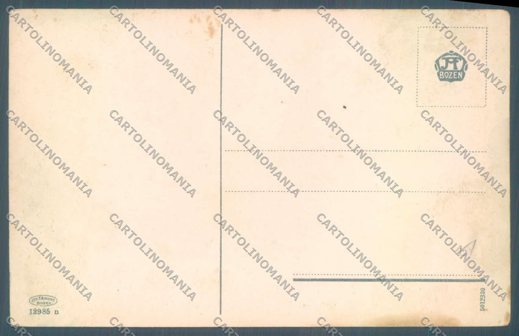 Trento Malè ABRASA cartolina ZC5723 – retro