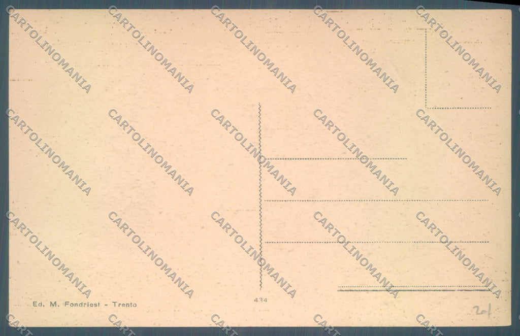 Trento Centa cartolina ZC5780 – retro