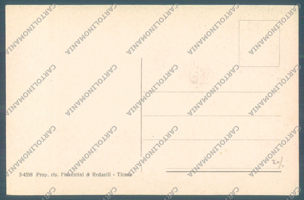 Bolzano Stelvio Tre Sante Fontane cartolina ZC5788 – retro