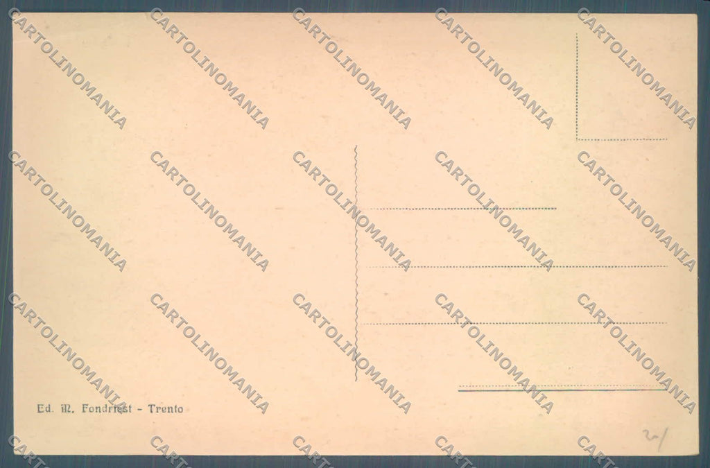 Trento Centa cartolina ZC5789 – retro