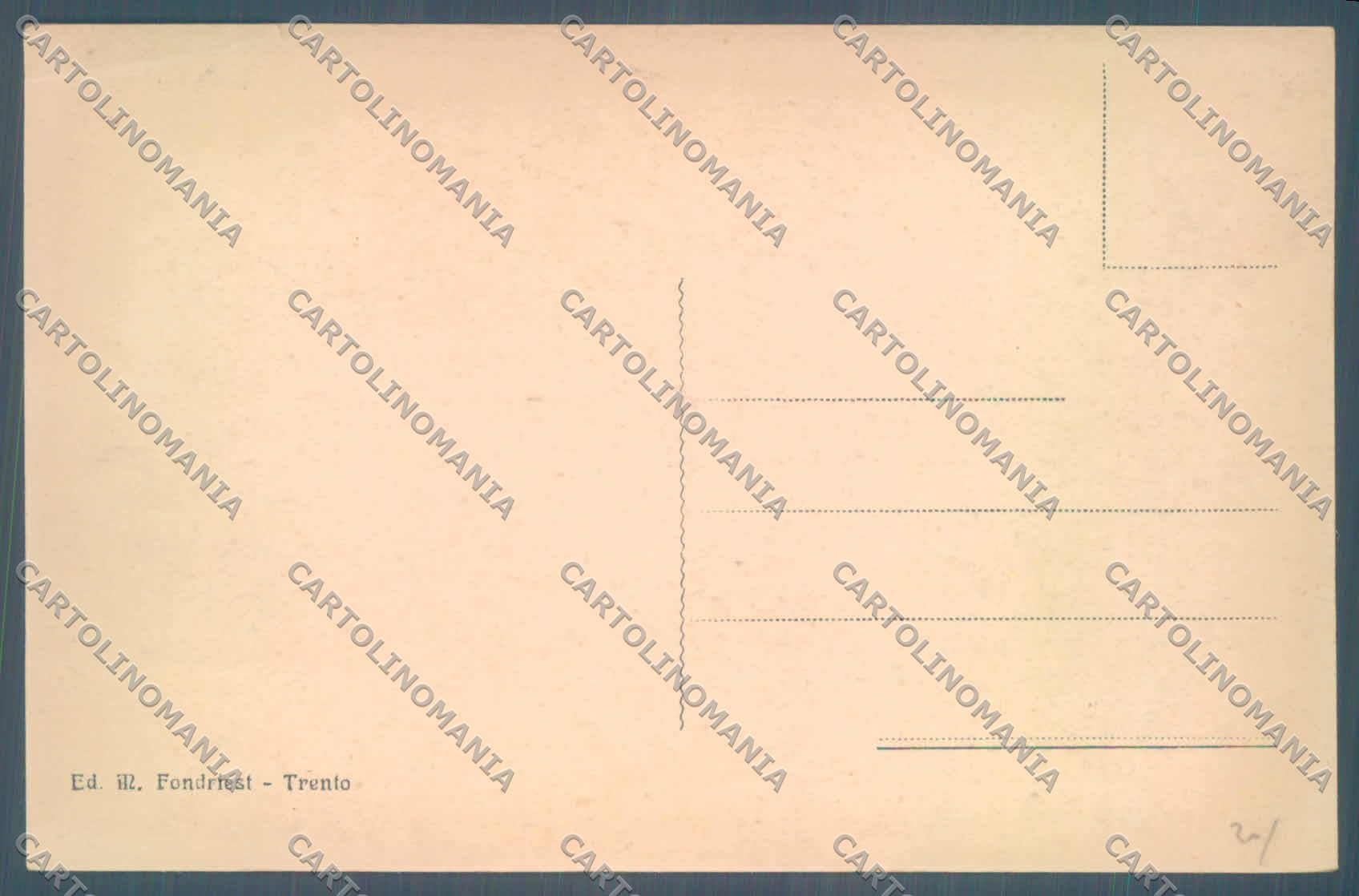 Trento Centa cartolina ZC5789 – retro