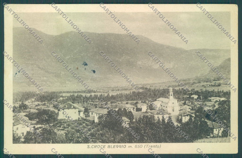 Trento Bleggio Santa Croce di MACCHIE cartolina ZC5811 – fronte