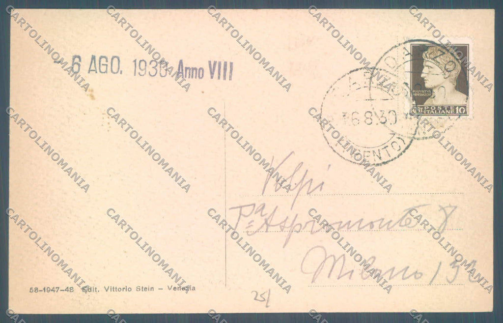 Trento Darzo Val Giudicarie cartolina ZC5812 – retro