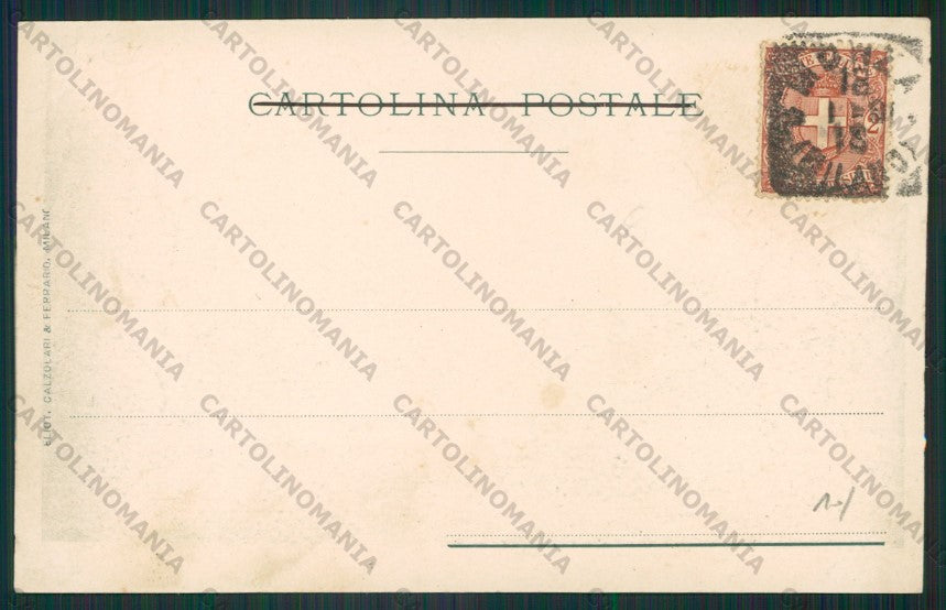 Milano Monza Parco cartolina ZC5820 – retro