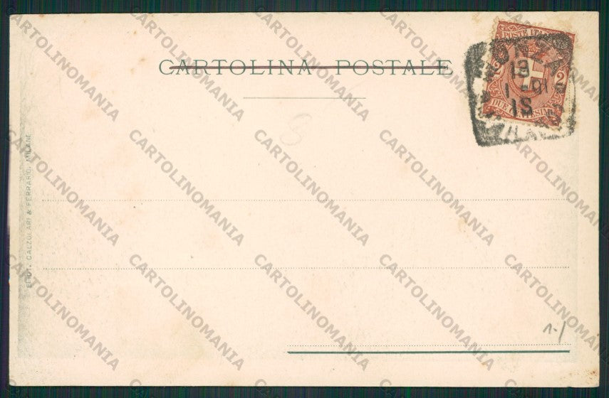 Milano Monza Parco cartolina ZC5821 – retro