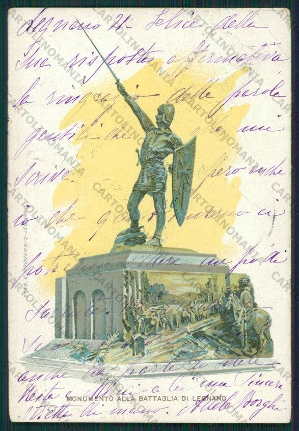Milano Legnano PIEGA cartolina ZC5826 – fronte