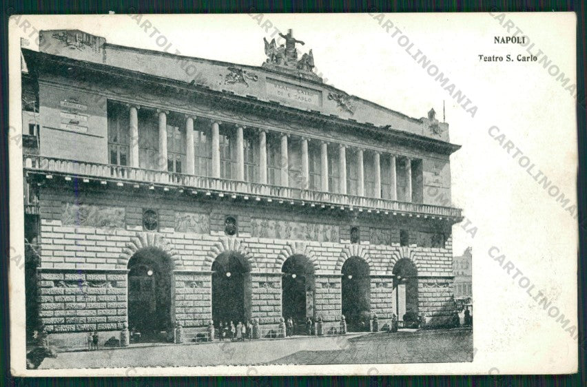 Napoli Città Teatro cartolina ZC5837 – fronte