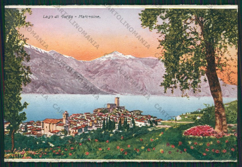 Verona Malcesine Lago di Garda cartolina ZC5845 – fronte