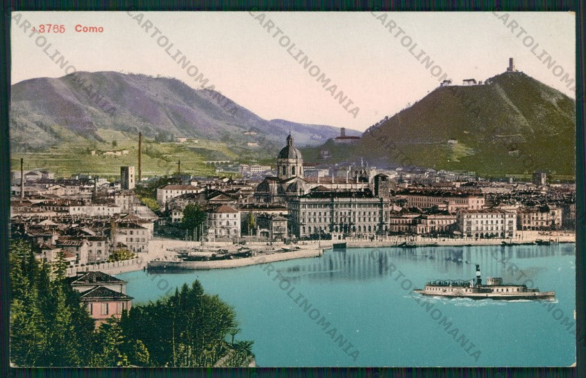 Como Città Lago di Battello cartolina ZC5851 – fronte