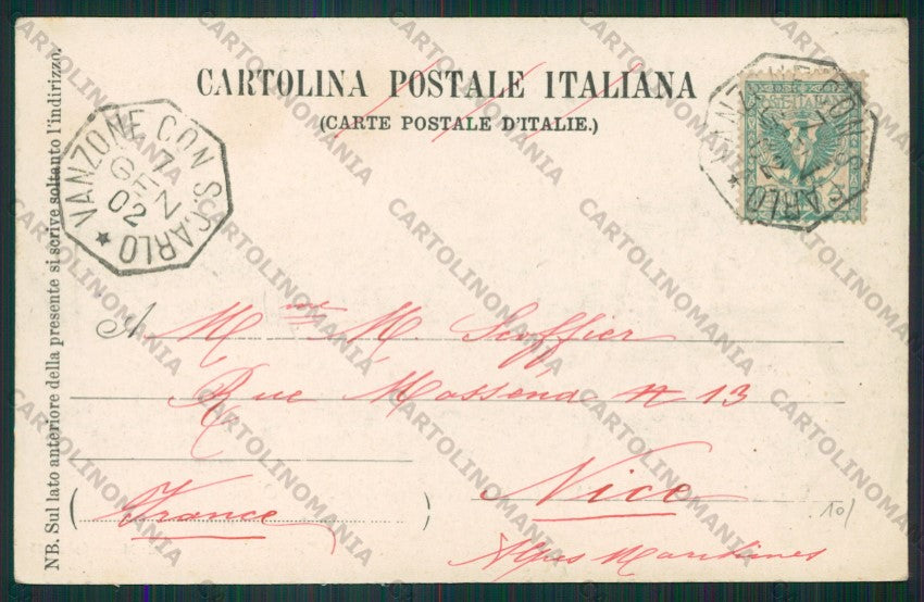 Verbania Varzo Lago d'Avino Pascolo cartolina ZC5898 – retro