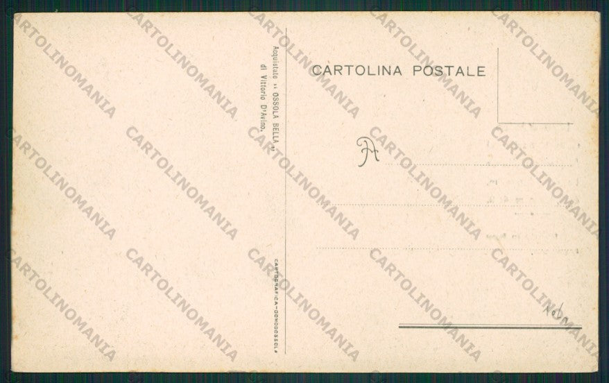 Verbania Varzo Lago d'Avino Monte Leone Pascolo Carlo Bono cartolina ZC5910 – retro