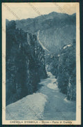 Verbania Crevoladossola Orrido cartolina ZC5912 – fronte