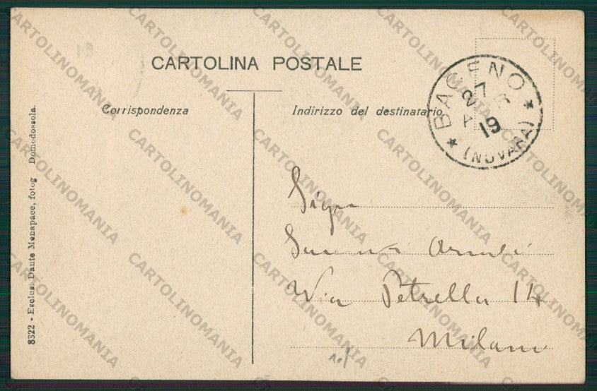 Verbania Valle Antigorio Forra Pont Manlio cartolina ZC5915 – retro