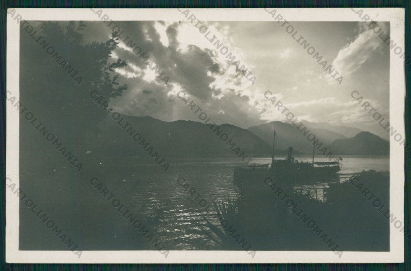 Verbania Stresa Lago Maggiore Battello FORI Foto cartolina ZC5918 – fronte
